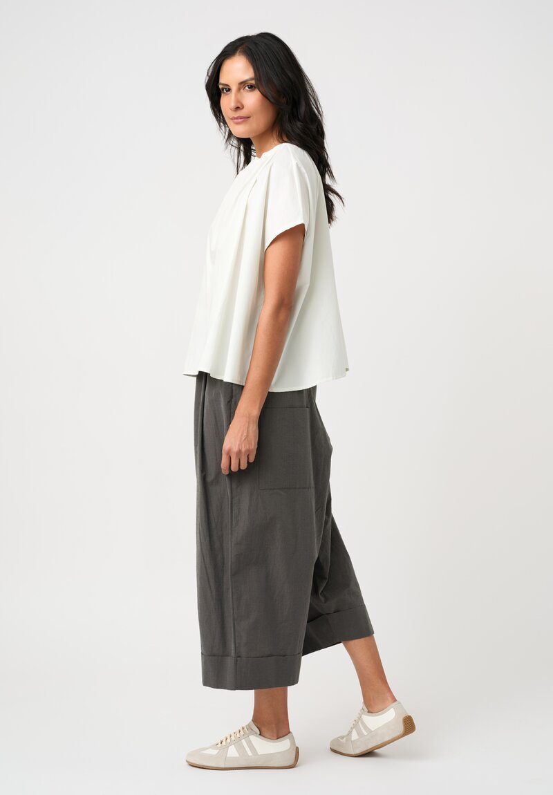 Toogood Cotton & Silk Wide Leg Baker Trouser