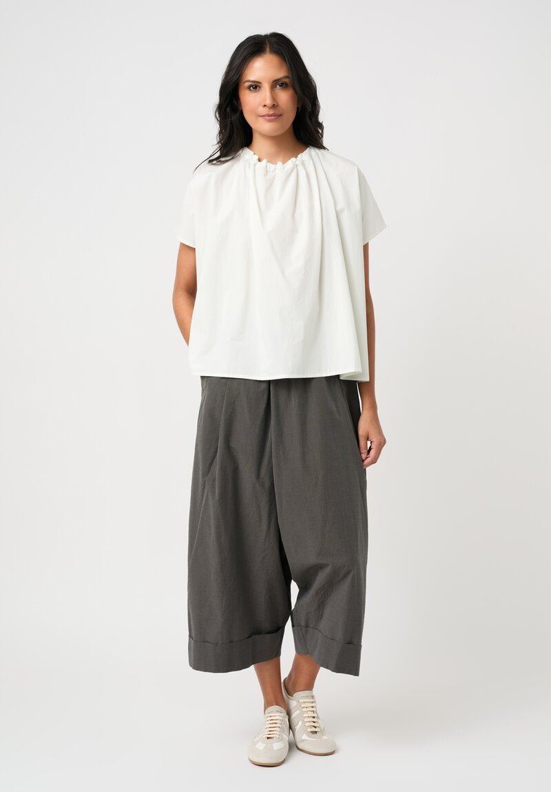 Toogood Cotton & Silk Wide Leg Baker Trouser