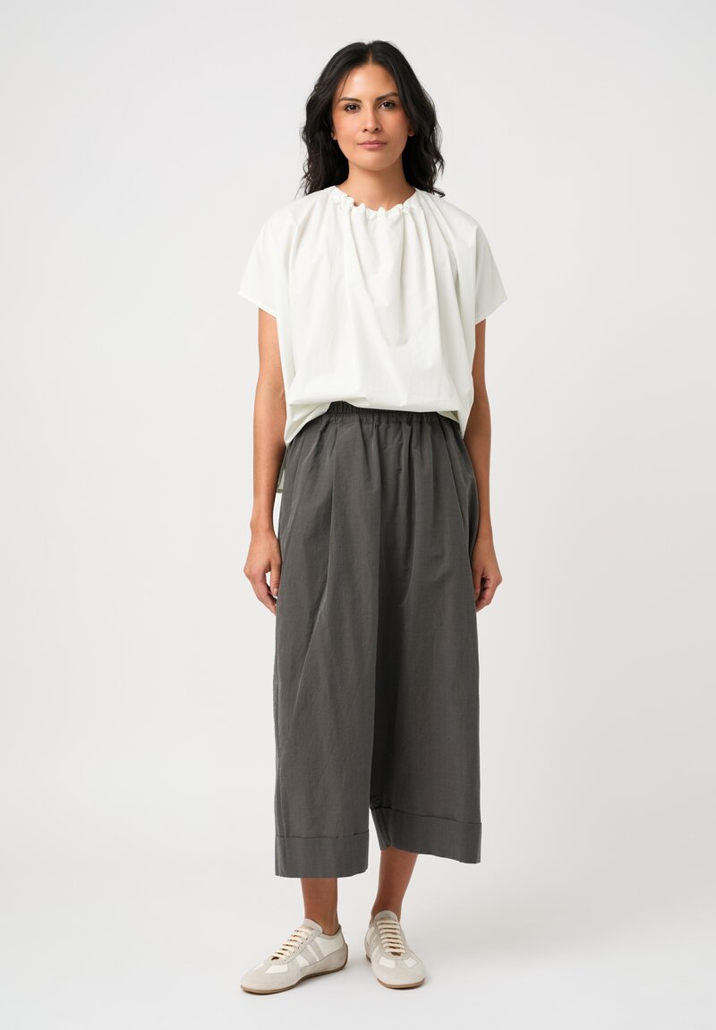 Toogood Cotton & Silk Wide Leg Baker Trouser