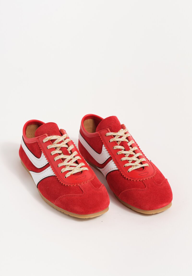 Dries Van Noten Suede & Leather Trim Sneakers