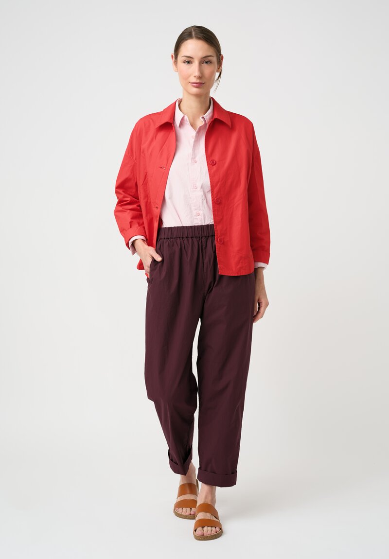 Casey Casey Washed Paper Cotton Clothilde Shirt in Pink