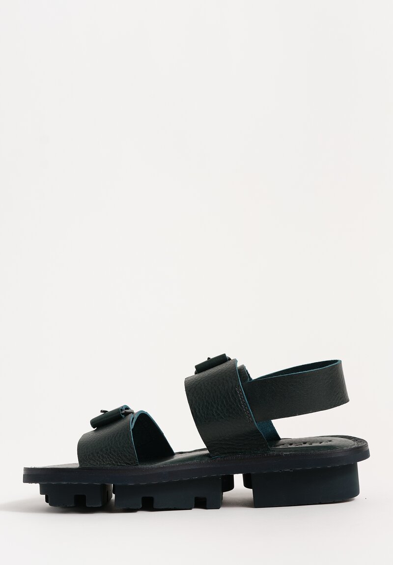 Trippen Waxed Leather Buckled Review Sandal