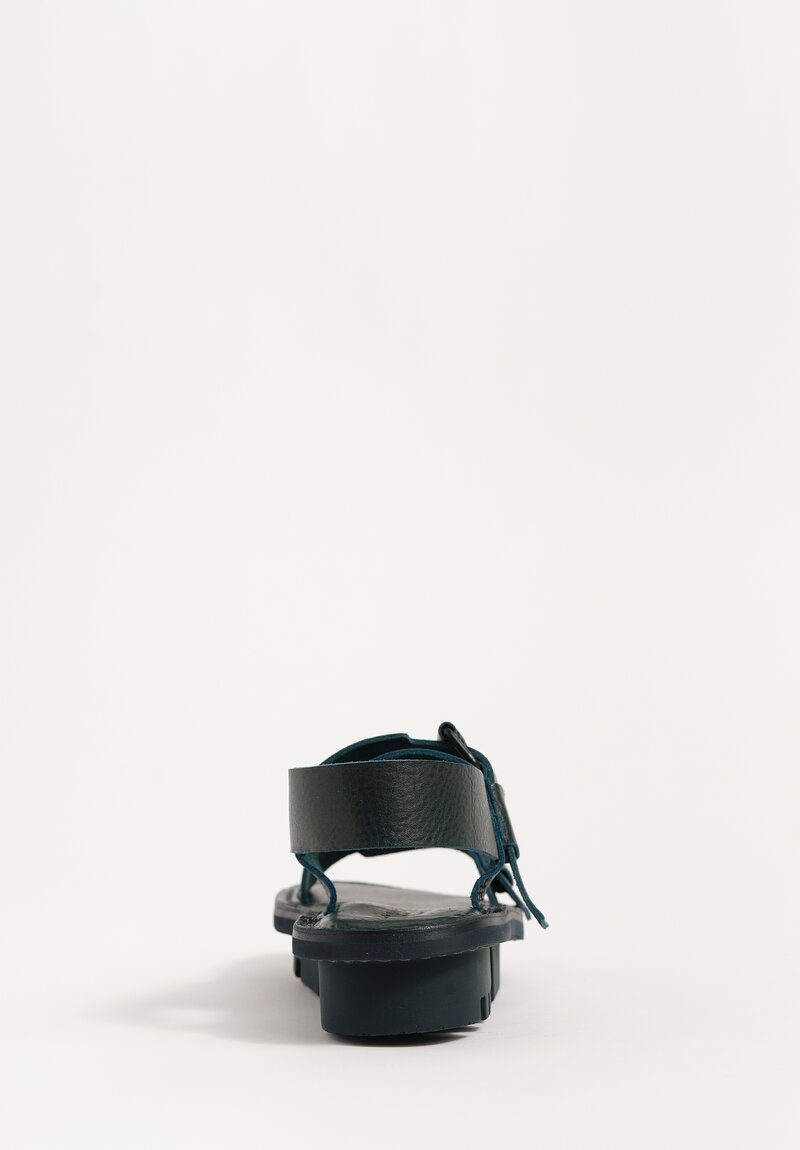 Trippen Waxed Leather Buckled Review Sandal