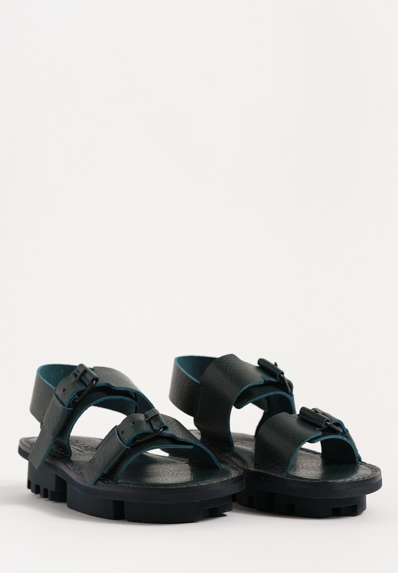 Trippen Waxed Leather Buckled Review Sandal