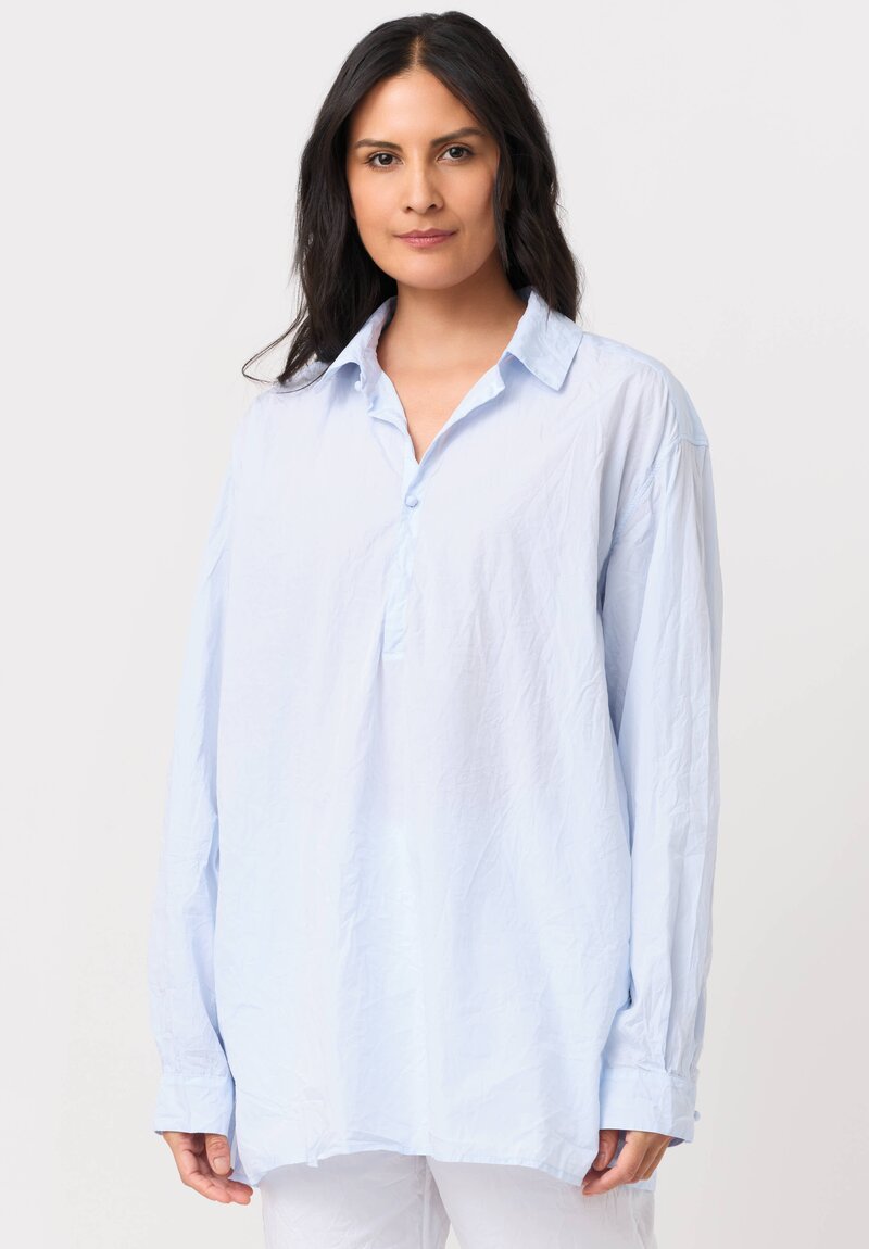 Daniela Gregis Washed Cotton Solid Fratello Uomo Shirt