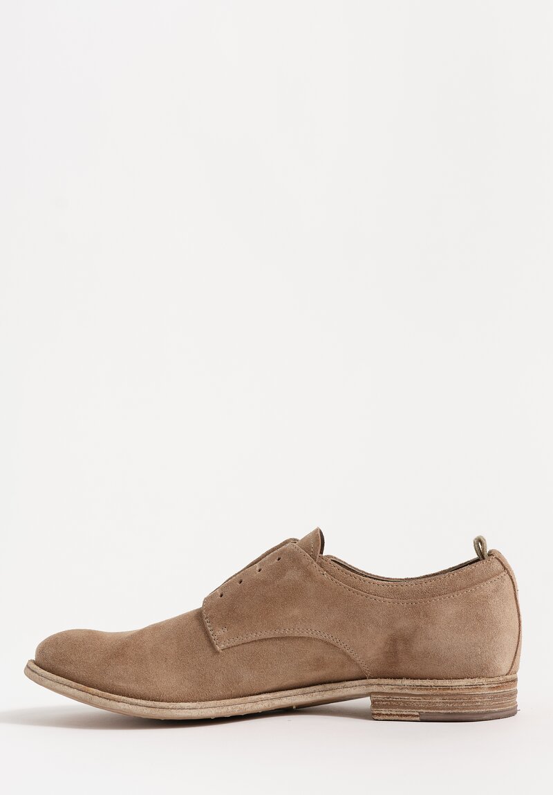 Officine Creative Suede Lexikon Derby Shoes