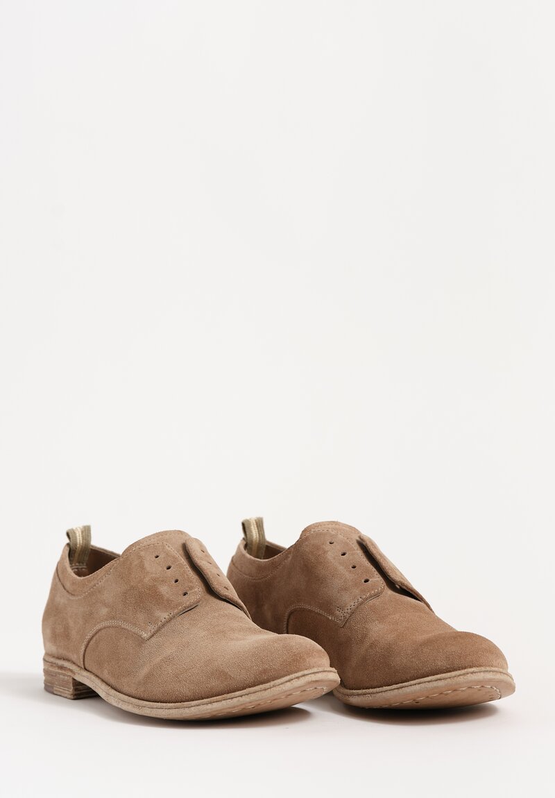 Officine Creative Suede Lexikon Derby Shoes