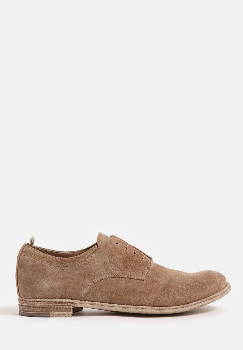 Officine Creative Suede Lexikon Derby Shoes