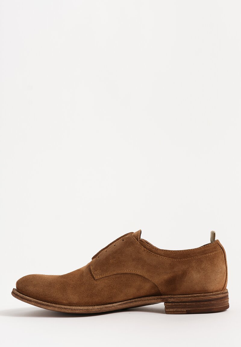 Officine Creative Suede Lexikon Derby Shoes