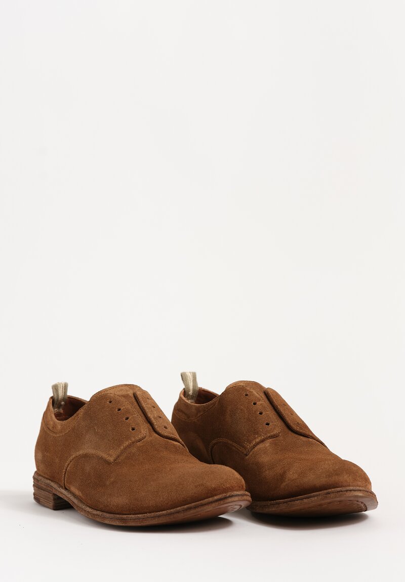 Officine Creative Suede Lexikon Derby Shoes