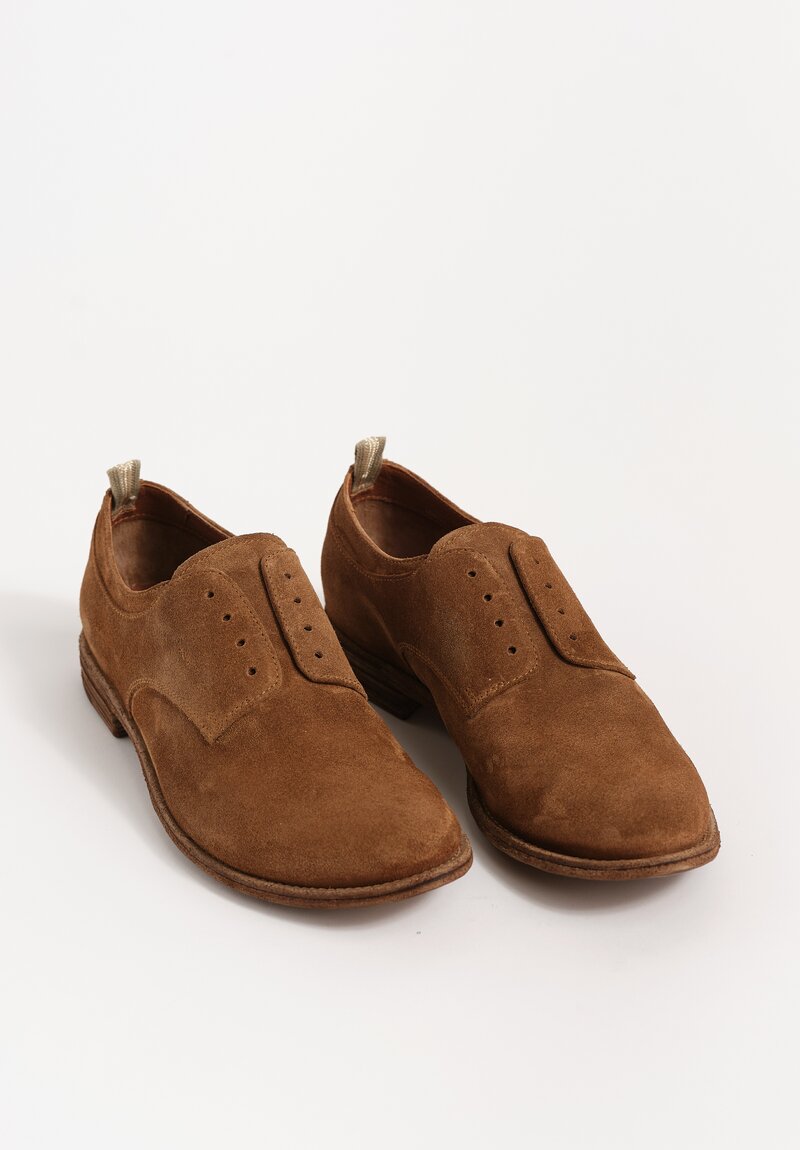 Officine Creative Suede Lexikon Derby Shoes