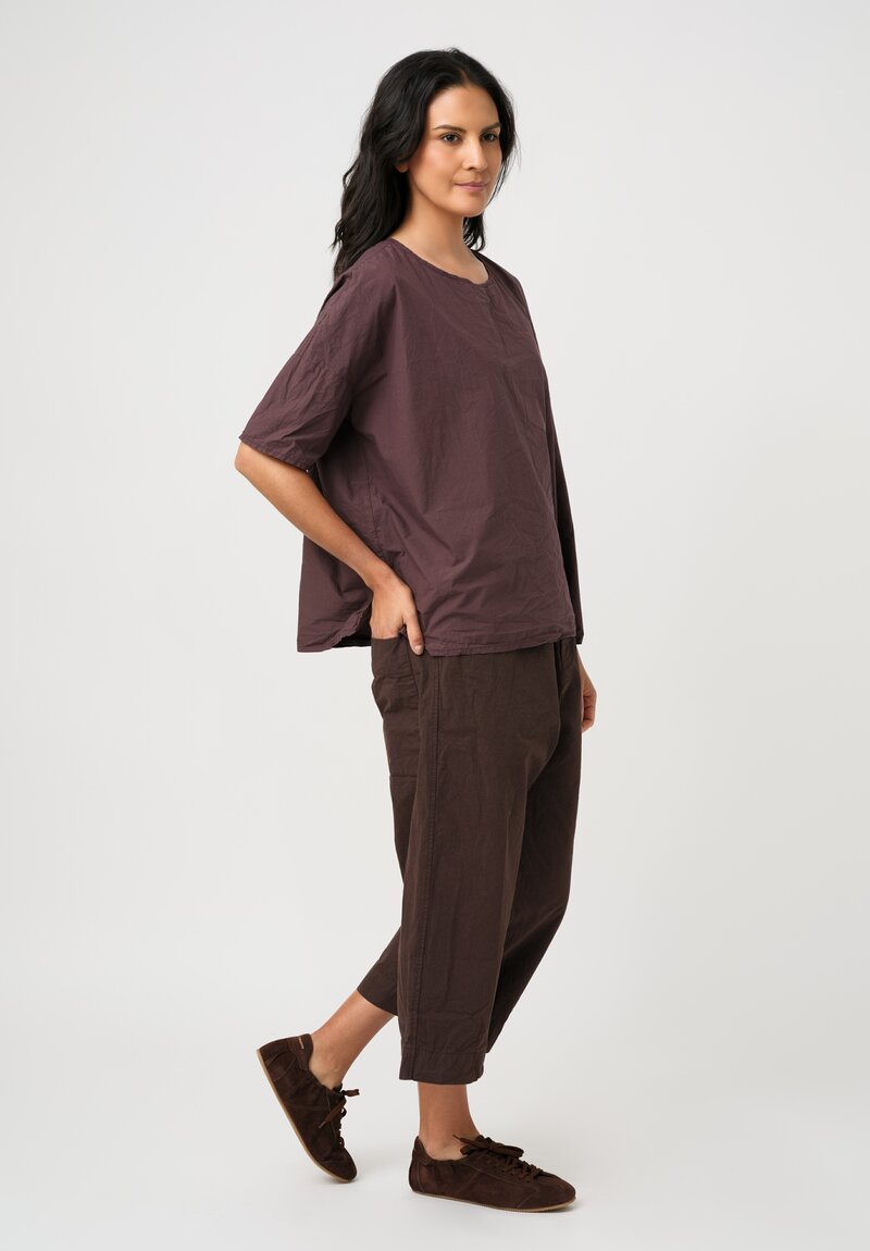 Album di Famiglia Tissue Cotton Simple T-Shirt Top