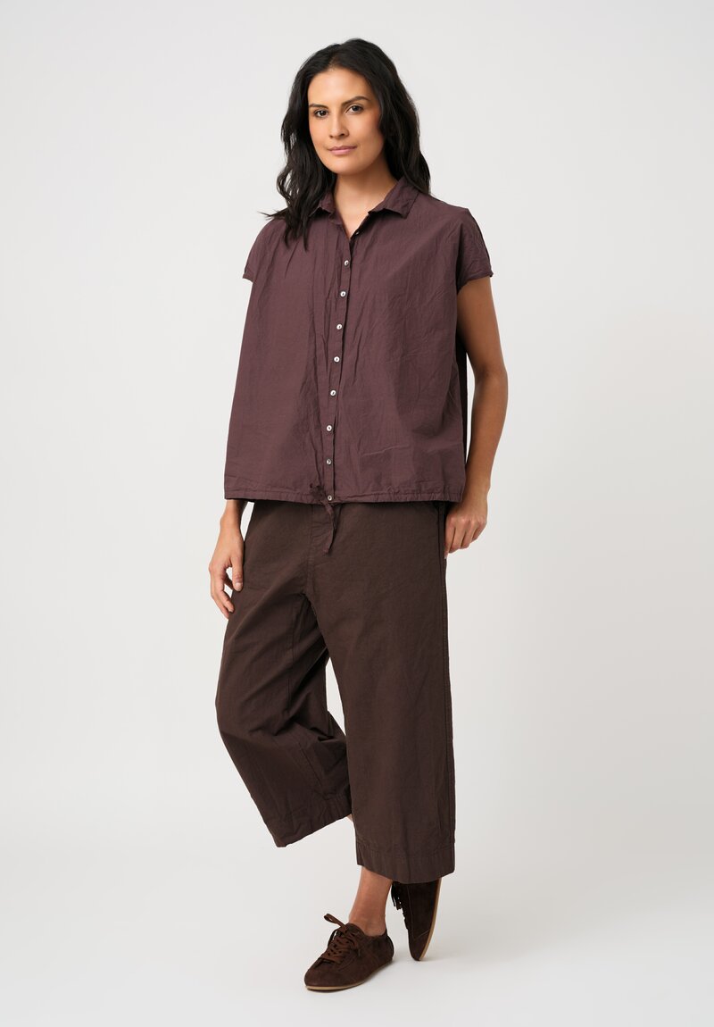 Album di Famiglia Compact Cotton W&S Pull On Cropped Pants