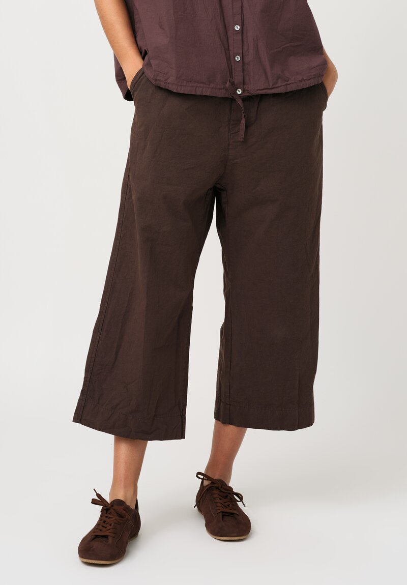 Album di Famiglia Compact Cotton W&S Pull On Cropped Pants