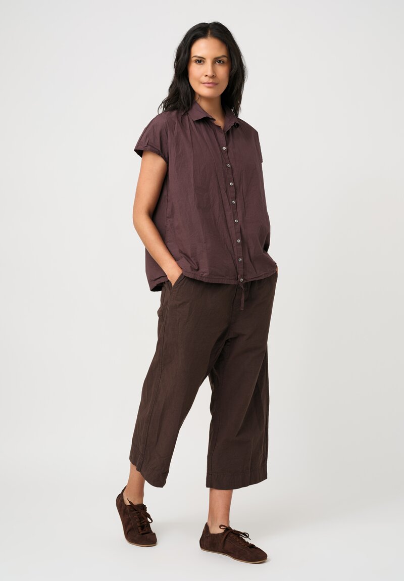 Album di Famiglia Compact Cotton W&S Pull On Cropped Pants