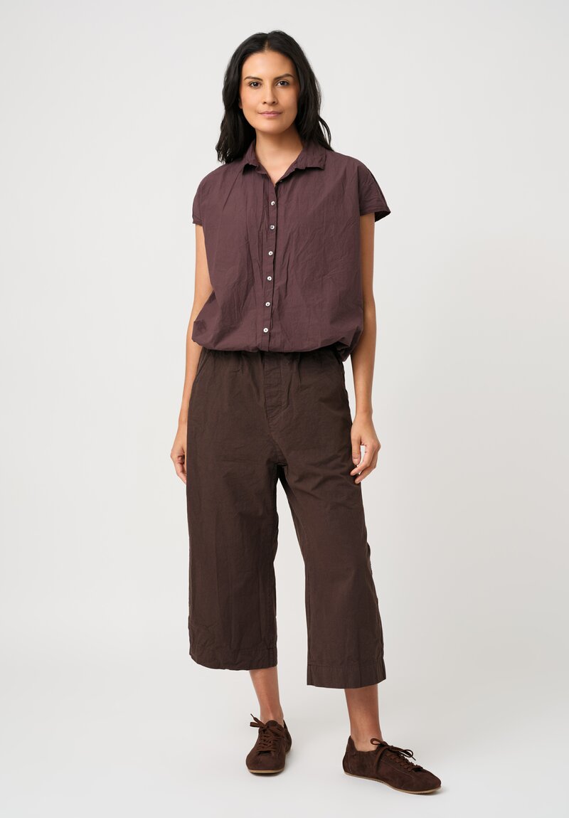 Album di Famiglia Compact Cotton W&S Pull On Cropped Pants