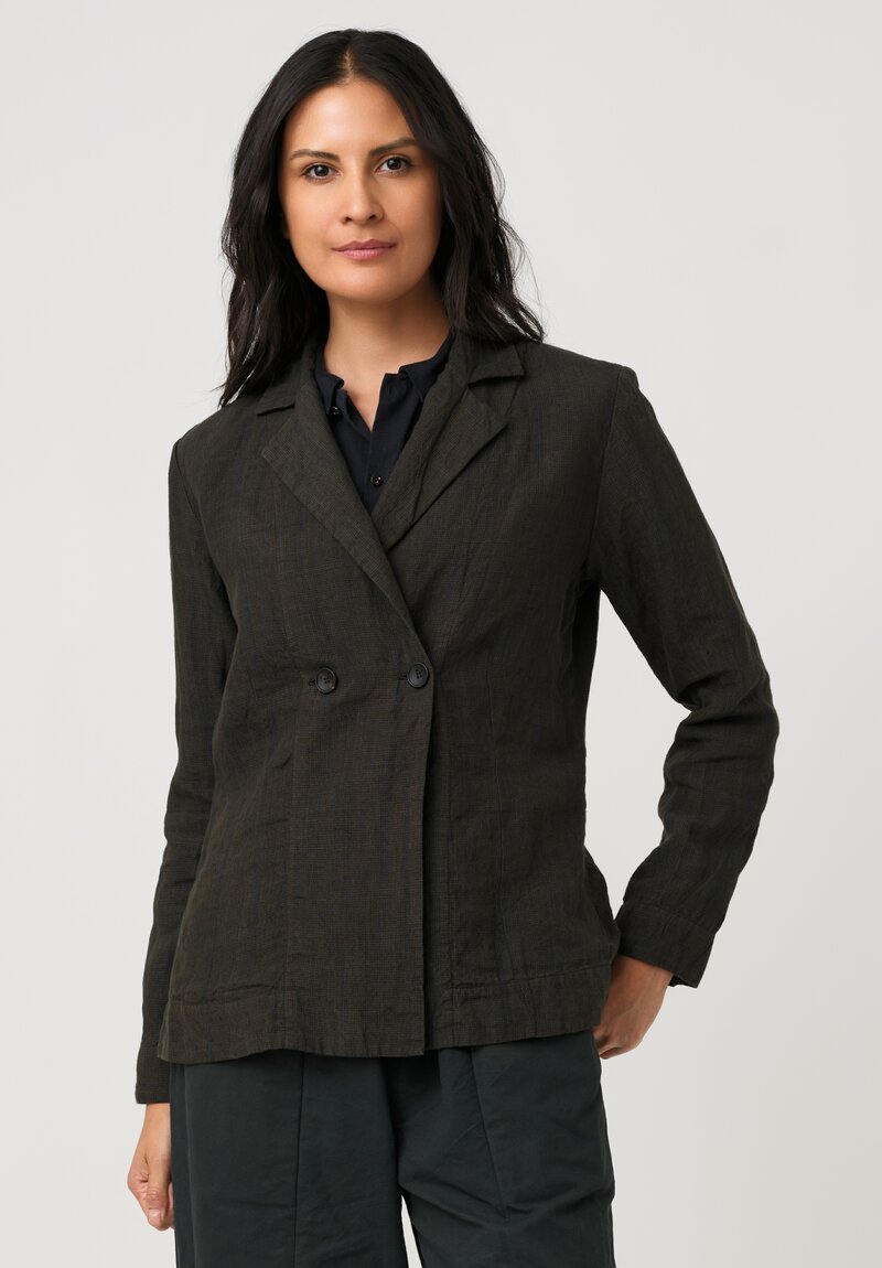 Biek Verstappen Linen Double Breasted Blazer