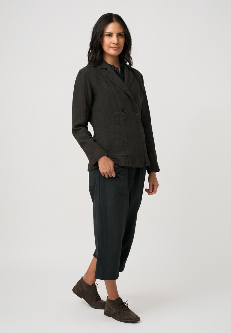 Biek Verstappen Linen Double Breasted Blazer