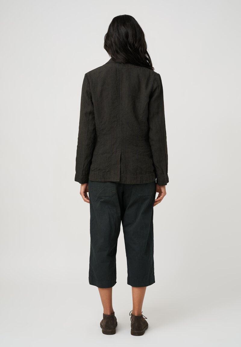 Biek Verstappen Linen Double Breasted Blazer