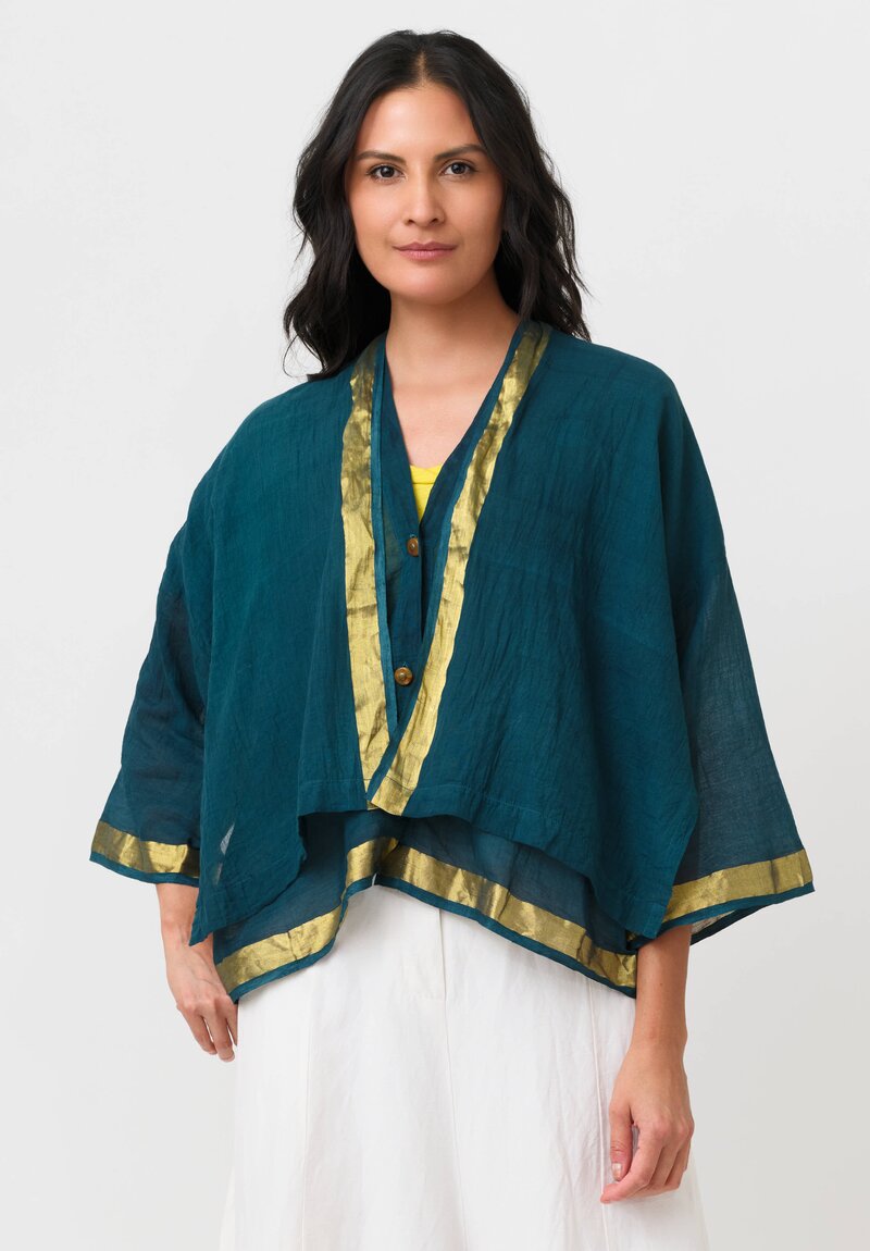 Gilda Midani Woven Cotton Layered Indra Shirt