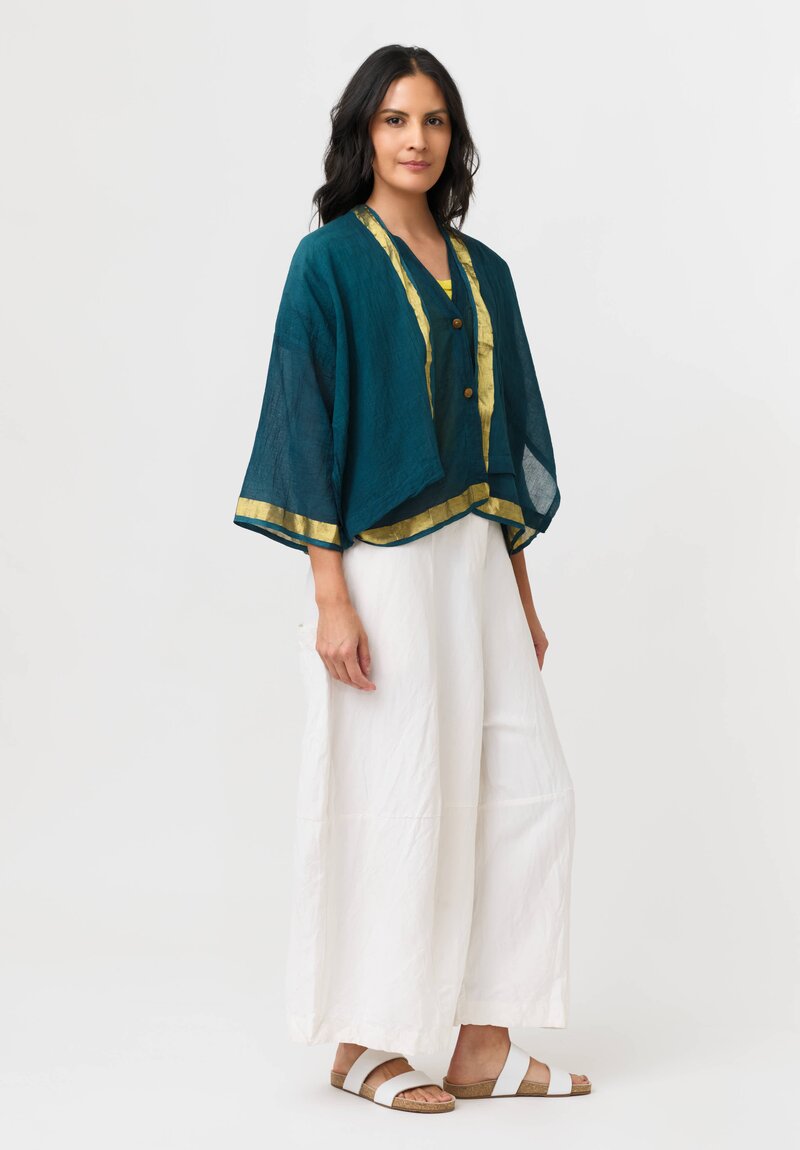Gilda Midani Woven Cotton Layered Indra Shirt