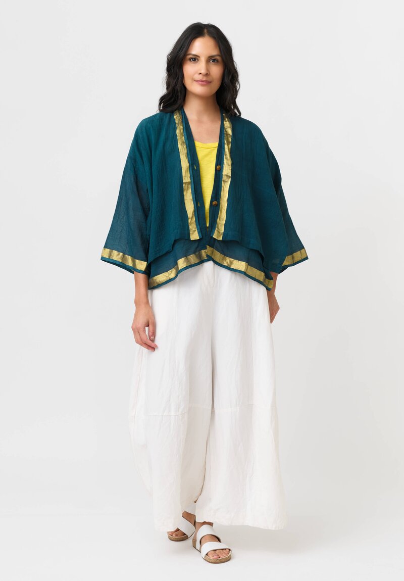 Gilda Midani Woven Cotton Layered Indra Shirt