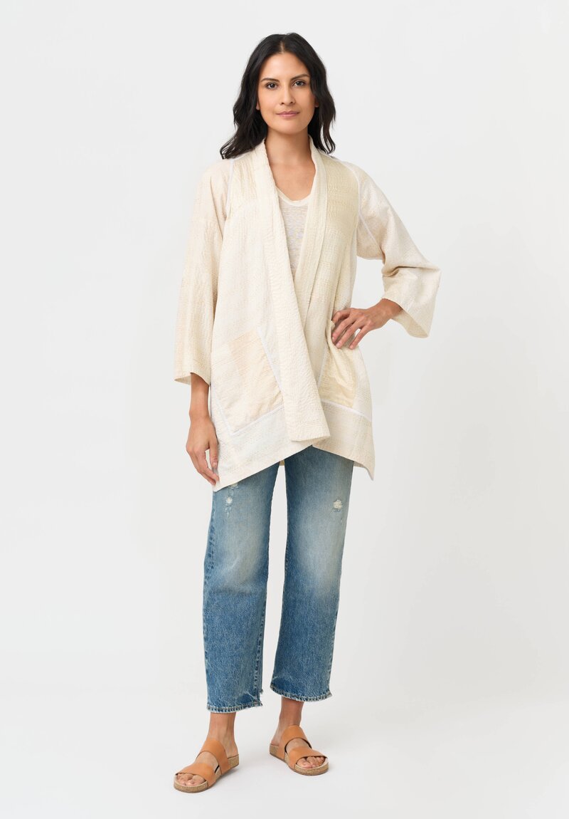 	Mieko Mintz Jaipur Kantha A-Line Jacket