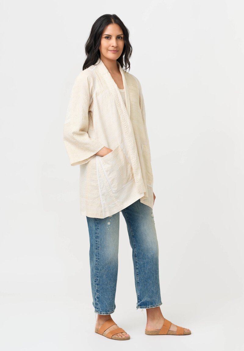 	Mieko Mintz Jaipur Kantha A-Line Jacket
