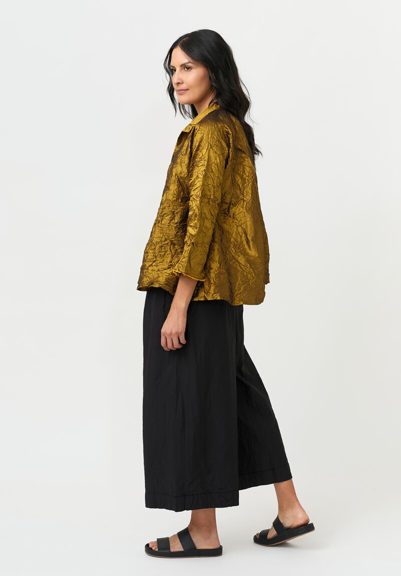 Daniela Gregis Washed Silk Spicchi Colletto Jacket