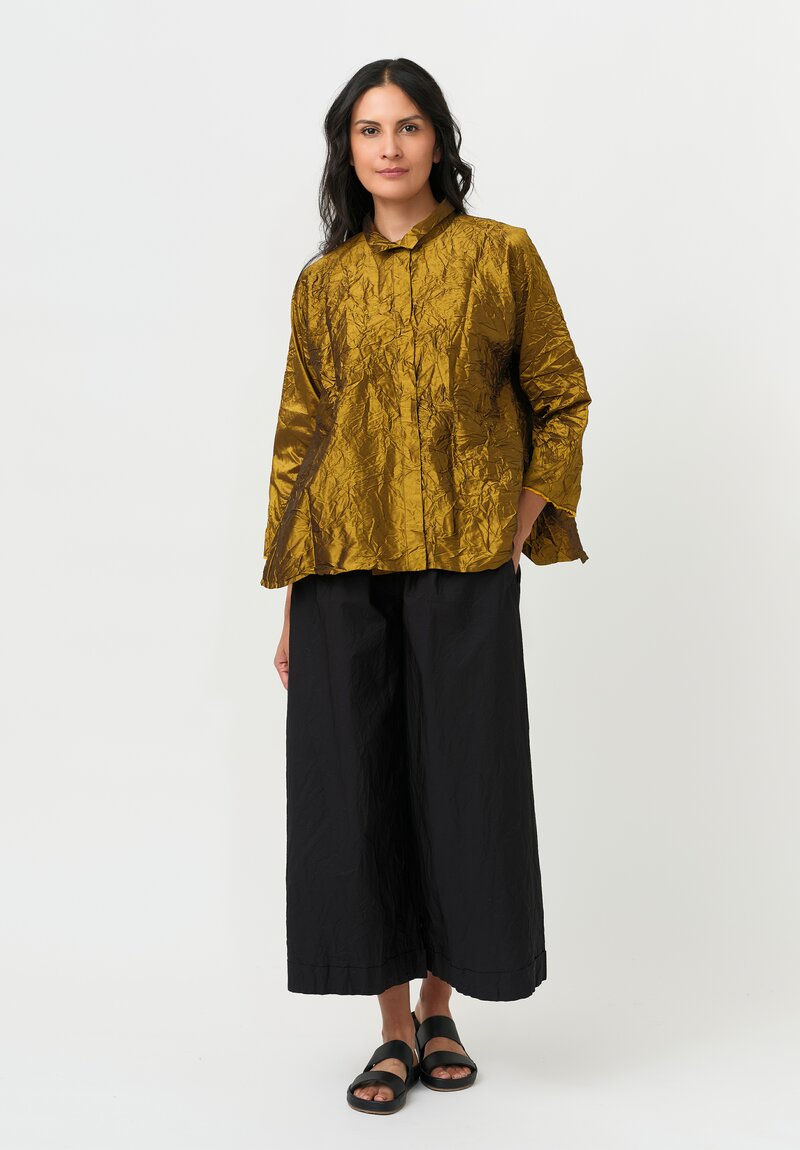 Daniela Gregis Washed Silk Spicchi Colletto Jacket