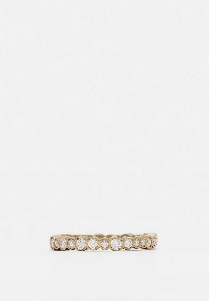 Anaconda Diamond & White Gold Eternity Ring