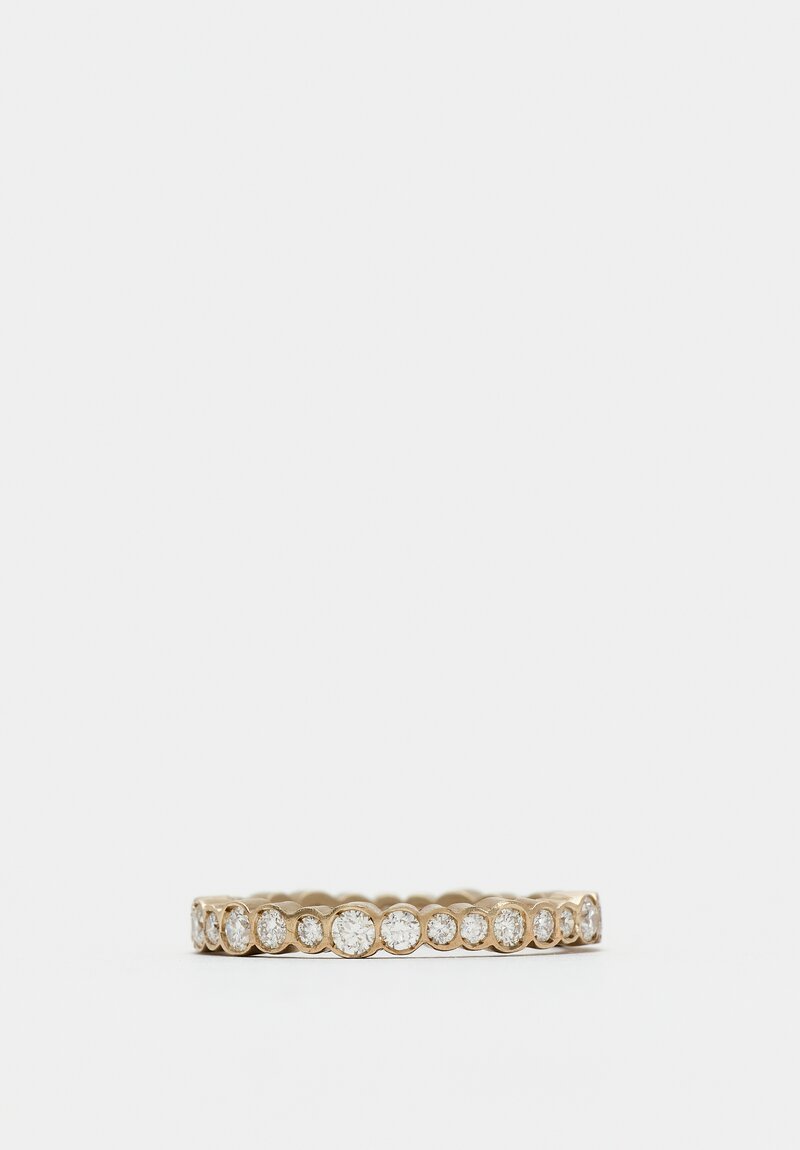 Anaconda Diamond & White Gold Eternity Ring