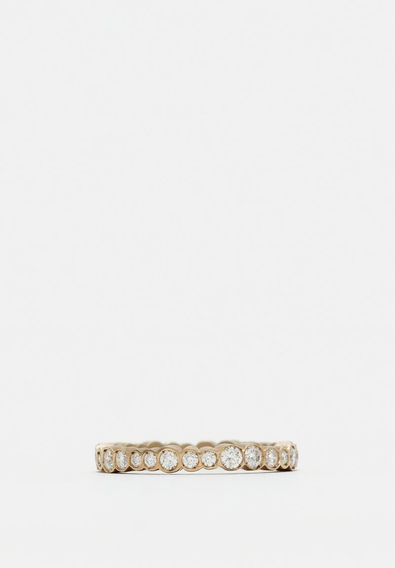 Anaconda Diamond & White Gold Eternity Ring