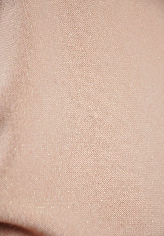 Brunello Cucinelli Cashmere V Neck Sweater in Blossom