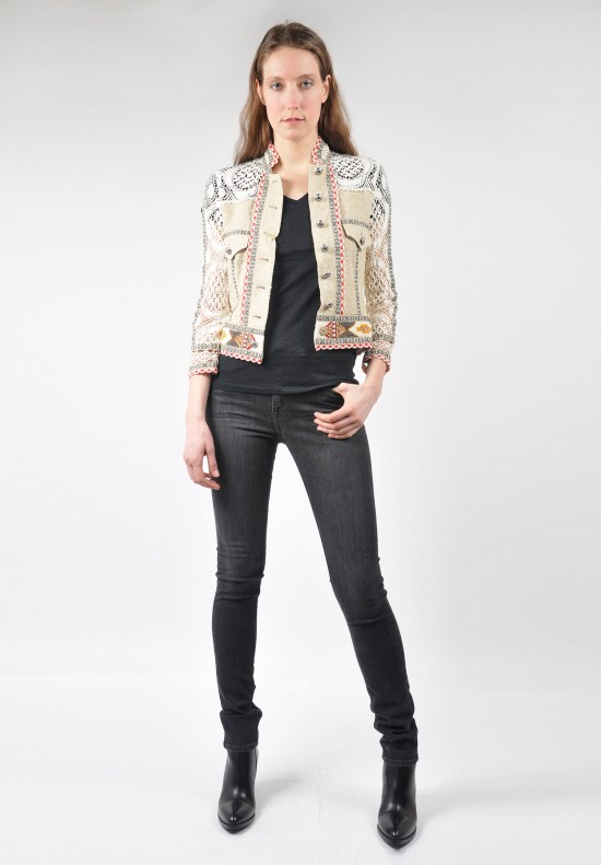 Beaded clearance lace jacket