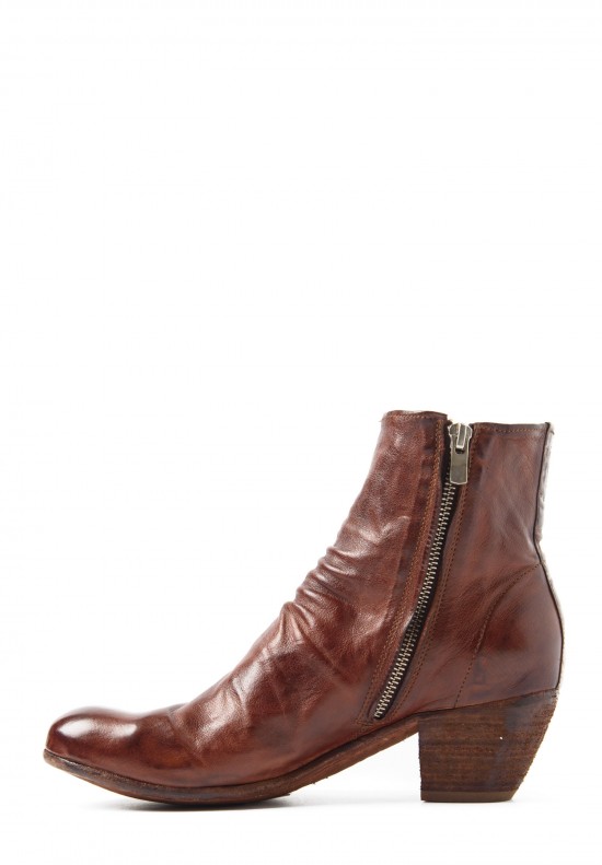 Officine Creative Chabrol Bootie in Cuoio	