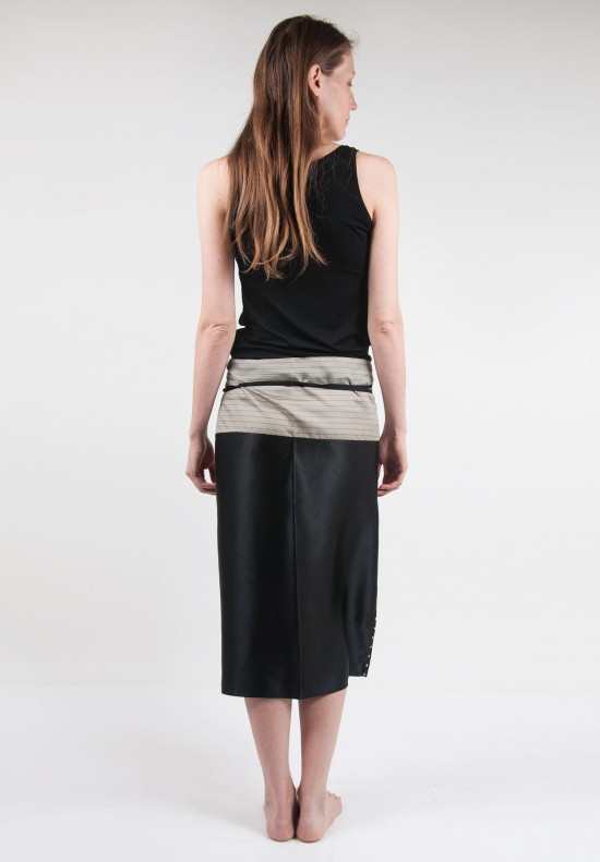 85% Silk Wrapped newest Skirt