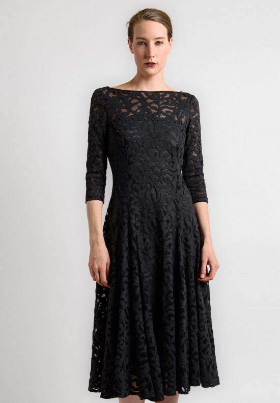 Anett Röstel Lace Dress in Black	