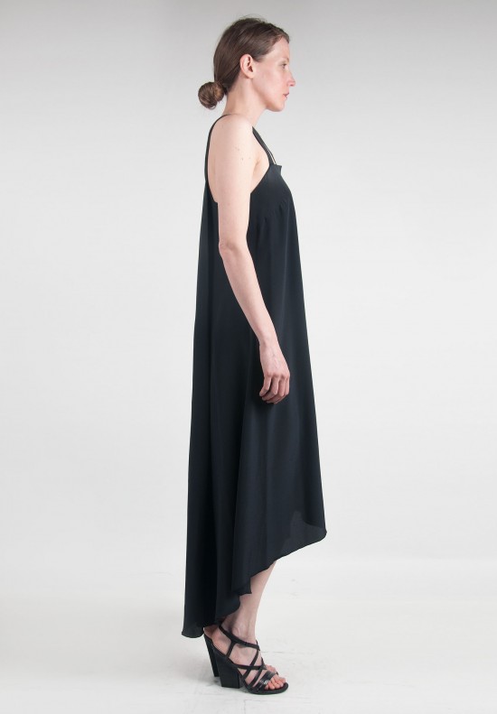 Annette Görtz Edna Silk Trapeze Dress in Black | Santa Fe Dry Goods ...