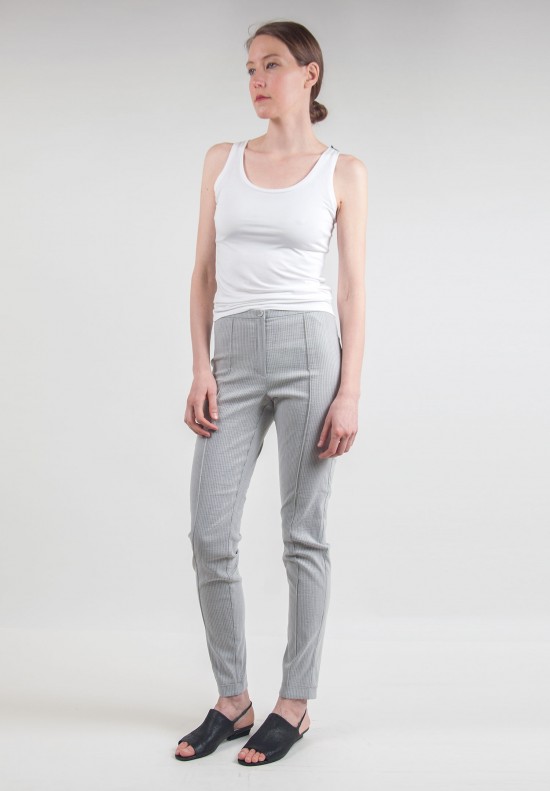 Annette Görtz Easy Pinstripe Stretch Pant in Shark