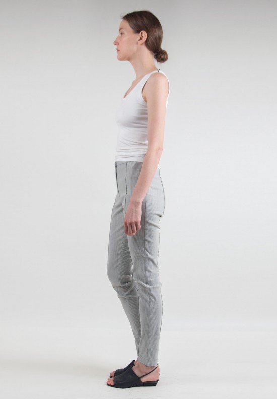 Annette Görtz Easy Pinstripe Stretch Pant in Shark