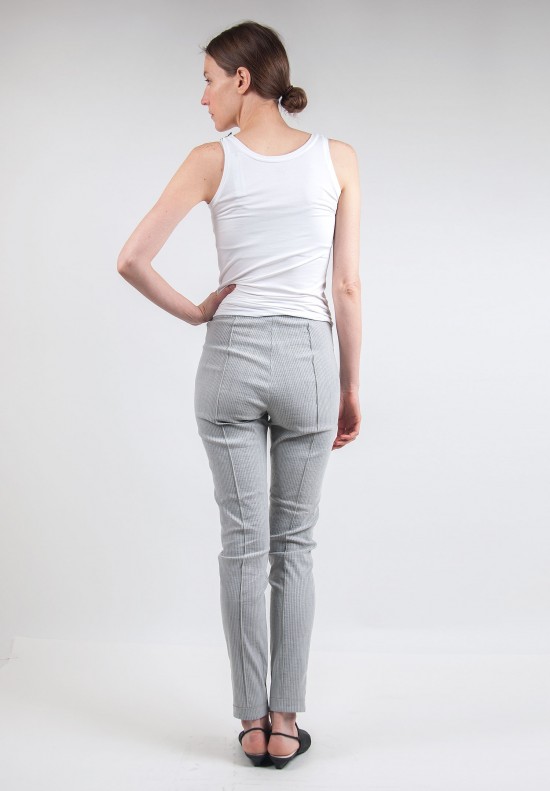 Annette Görtz Easy Pinstripe Stretch Pant in Shark