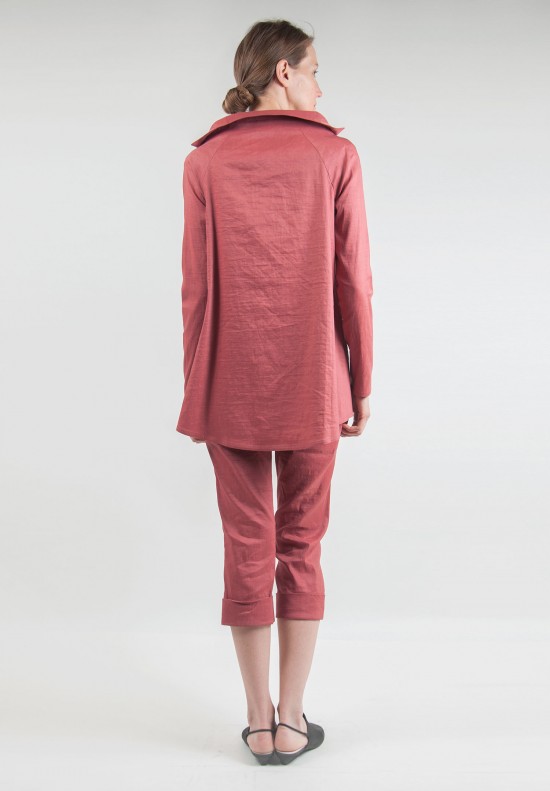 Annette Görtz Tate Square Neck Jacket in Crab