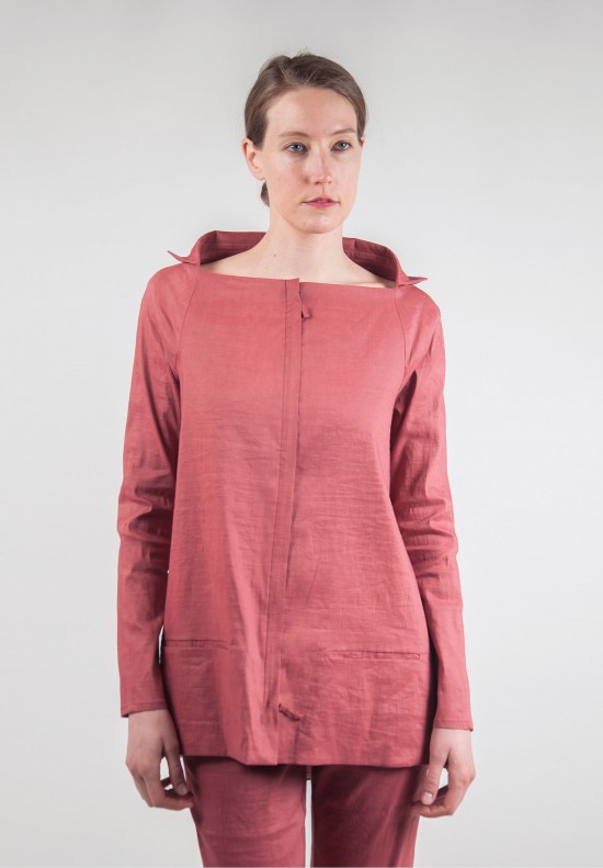 Annette Görtz Tate Square Neck Jacket in Crab