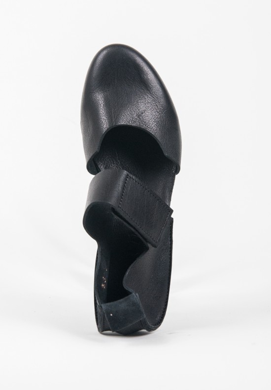  	Trippen Blank Platform Sandal in Black