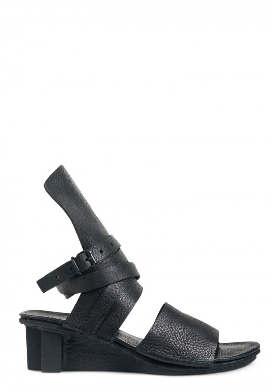Trippen Kilt Open Toe Sandal in Black | Santa Fe Dry Goods . Workshop ...