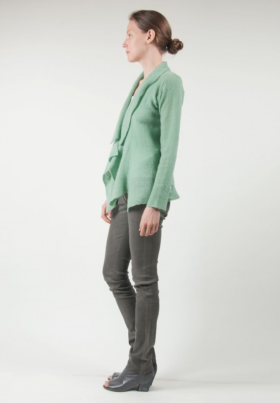 Casmari Cross Stitch Jacket in Sap