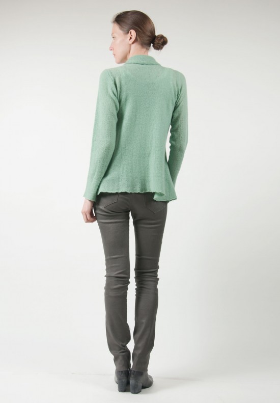 Casmari Cross Stitch Jacket in Sap