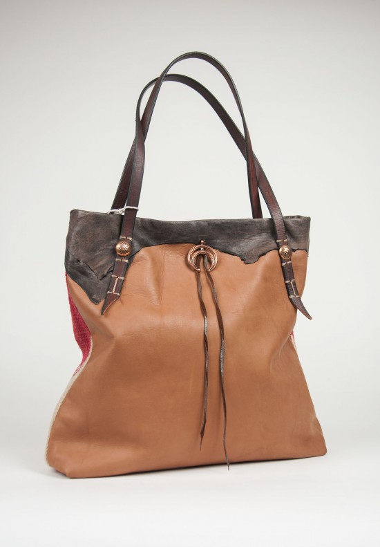 Santa Fe Scout Tawney Bag in Red and Brown | Santa Fe Dry Goods ...