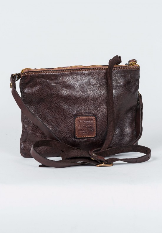 Campomaggi Cross Body Clutch Bag in Moro